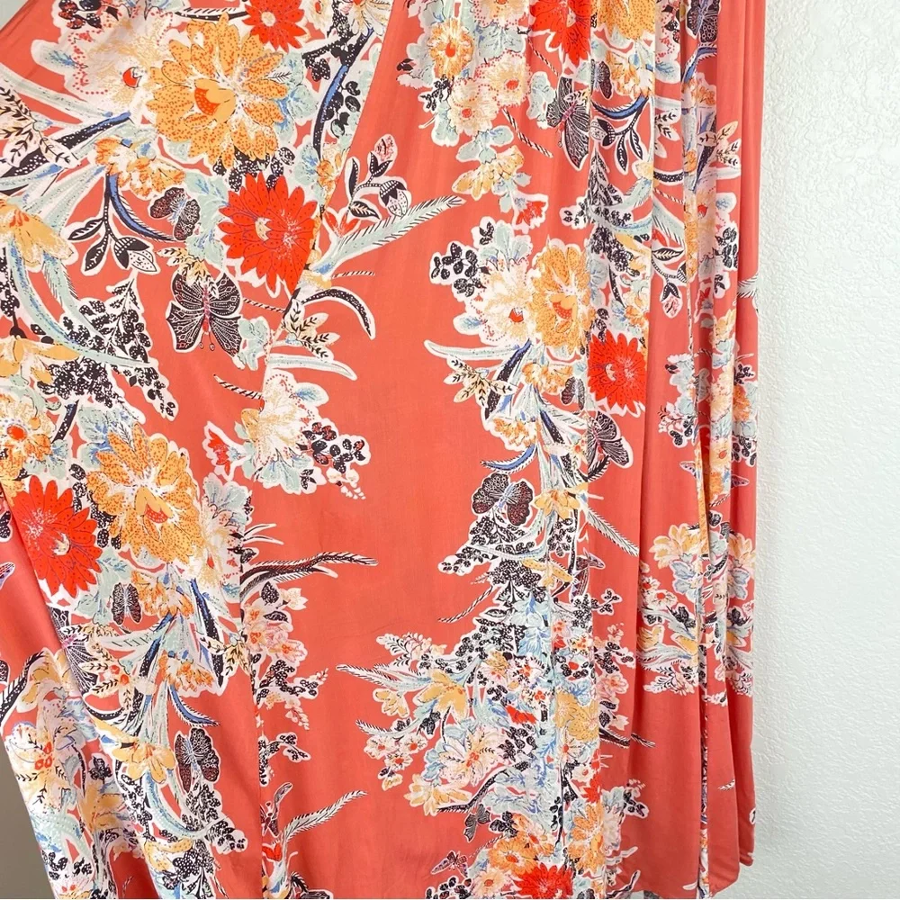 Free people through the vine maxi dress Size Small orange - Picture 15 of 16